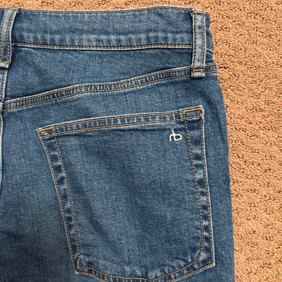 rag & bone Harlow mid-rise ankle straight - Picture 4 of 7